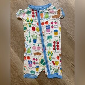 Little Sleepies | Farmers Market Shorty Zippy